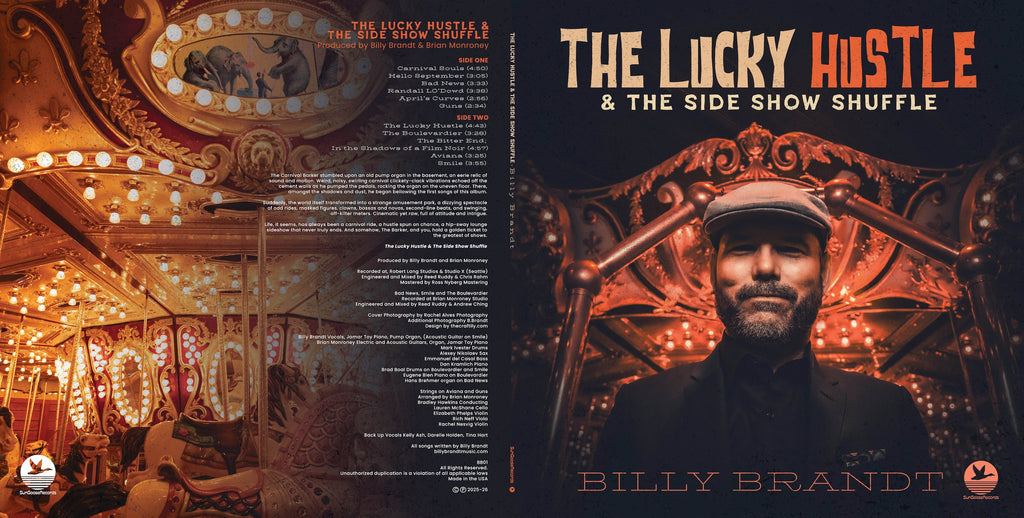 The Lucky Hustle & The Side Show Shuffle by Billy Brandt [Vinyl 12" LP]