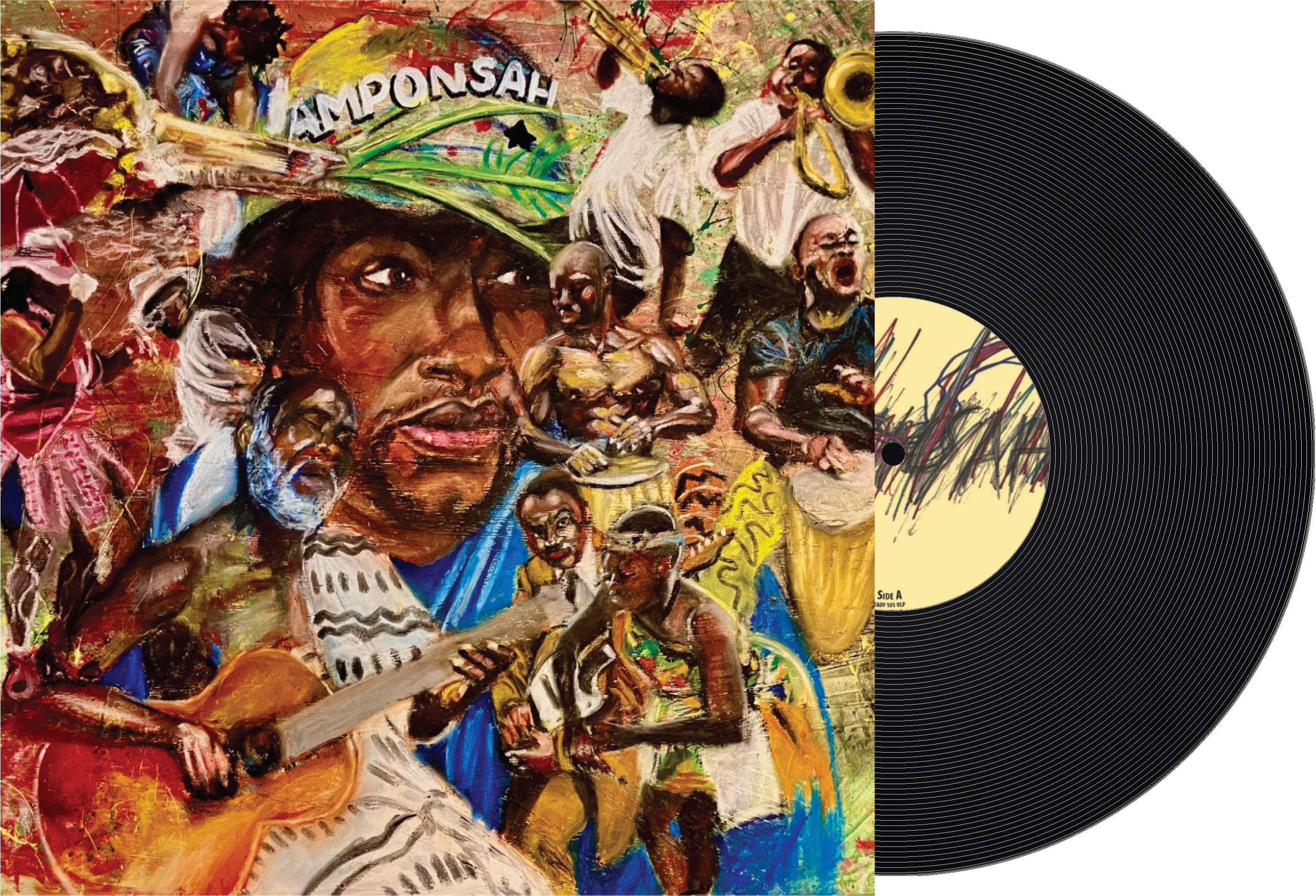 AMPONSAH by Isaac Eady - VINYL 12" LP [Vinyl 12" LP] | PRE-ORDER