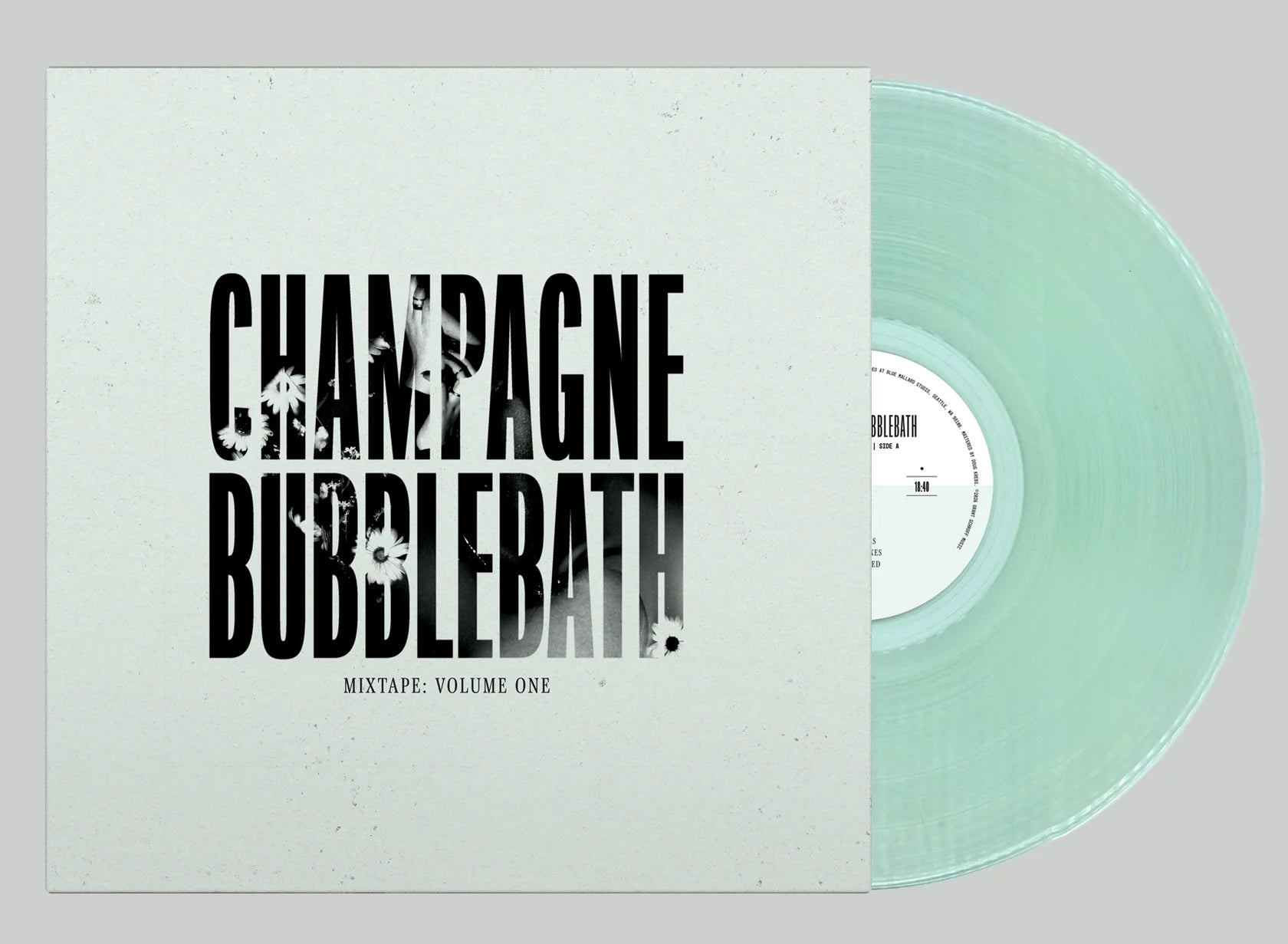 Mixtape: Volume One LP by Champagne Bubblebath - Coke Bottle Clear Variant [Vinyl 12" LP]